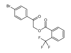 [2-(4-bromophenyl)-2-oxoethyl] 2-(trifluoromethyl)benzoate 6228-06-4