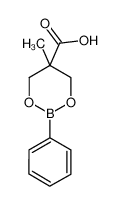 5-methyl-2-phenyl-1,3,2-dioxaborinane-5-carboxylic acid 839720-60-4