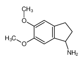 5,6-dimethoxy-2,3-dihydro-1H-inden-1-amine 91247-06-2