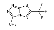 3-methyl-6-(trifluoromethyl)-[1,2,4]triazolo[3,4-b][1,3,4]thiadiazole 43029-41-0