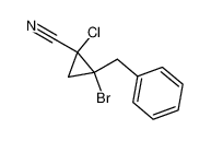 120524-12-1 1-benzyl-1-bromo-2-chloro-2-cyanocyclopropane