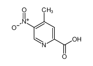 4-methyl-5-nitropyridine-2-carboxylic acid 5832-43-9