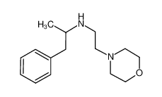 N-(2-morpholin-4-ylethyl)-1-phenylpropan-2-amine 41152-17-4