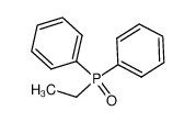 [ethyl(phenyl)phosphoryl]benzene 1733-57-9