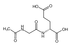 N-乙酰基甘氨酰-D-谷氨酸