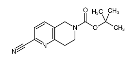 tert-butyl 2-cyano-7,8-dihydro-5H-1,6-naphthyridine-6-carboxylate 259809-46-6