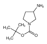 tert-Butyl 3-aminopyrrolidine-1-carboxylate 186550-13-0