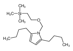 2-[(2,5-dibutylpyrrol-1-yl)methoxy]ethyl-trimethylsilane 87954-29-8