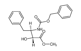 (2R,3R)-3-(N-(benzyloxycarbonyl)amino)-2-hydroxy-4-phenylbutanoic acid methyl ester 124782-06-5