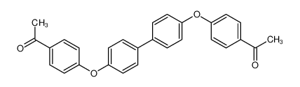 1-[4-[4-[4-(4-acetylphenoxy)phenyl]phenoxy]phenyl]ethanone 106991-88-2