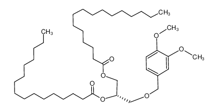 173912-47-5 (S)-3-((3,4-dimethoxybenzyl)oxy)propane-1,2-diyl dipalmitate