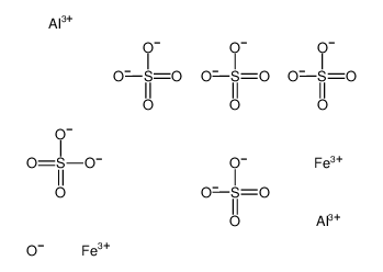 dialuminum,iron(3+),hexasulfate 67298-47-9