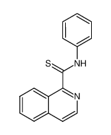N-phenylisoquinoline-1-carbothioamide 102249-94-5