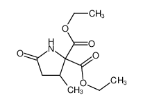 diethyl 3-methyl-5-oxopyrrolidine-2,2-dicarboxylate 2446-12-0