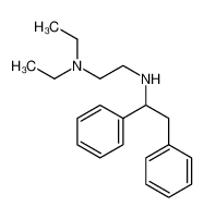 N-(1,2-diphenylethyl)-N',N'-diethylethane-1,2-diamine 3847-48-1