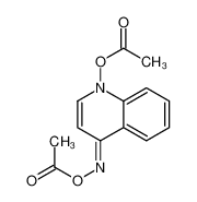 [(1-acetyloxyquinolin-4-ylidene)amino] acetate 18061-48-8