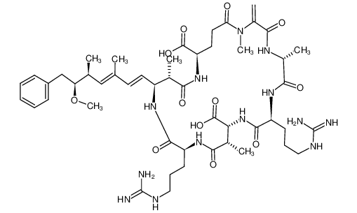 Microcystin RR from Microcystis aeruginosa 111755-37-4