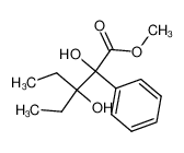 methyl 2-phenyl-2,3-dihydroxy-3-ethylpentanoate 104865-63-6