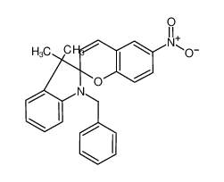 Spiro[2H-1-benzopyran-2,2'-[2H]indole], 1',3'-dihydro-3',3'-dimethyl-6-nitro-1'-(phenylmethyl)- (en) 58273-90-8