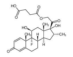(11B,16A)-21-(3-羧基-1-氧代丙氧基)-9-氟-11,17-二羟基-16-甲基-孕甾-1,4-二烯-3,20-二酮