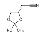 2-[(4S)-2,2-dimethyl-1,3-dioxolan-4-yl]acetonitrile 131724-43-1