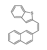 2-(2-naphthalen-2-ylethenyl)-1-benzothiophene 82255-64-9