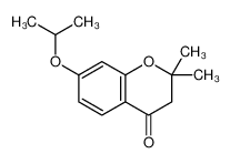 120046-15-3 2,2-dimethyl-7-propan-2-yloxy-3H-chromen-4-one