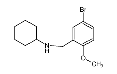 N-(5-溴-2-甲氧基苄基)环己胺