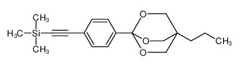 108613-97-4 三甲基-[2-[4-(1-丙基-3,5,8-三氧杂双环[2.2.2]辛烷-4-基)苯基]乙炔基]硅烷