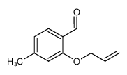 2-(allyloxy)-4-methylbenzaldehyde 1082192-06-0