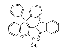 3-oxoindazolin-2-yl(methoxycarbonyl)methylenetriphenylphosphorane 86660-66-4