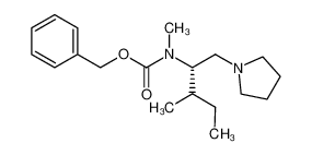 (S)-1-吡咯烷-2-异丁基-2-(n-cbz-n-甲基)氨基乙烷