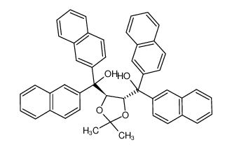 137365-09-4 (-)-2,3-O-异亚丙基-1,1,4,4-四(2-萘)-l-异赤醇