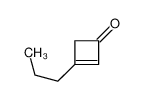 3-propylcyclobut-2-en-1-one 89711-20-6