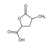 4-methyl-5-oxo-tetrahydro-furan-2-carboxylic acid 64030-28-0
