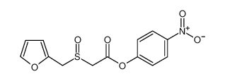 p-Nitrophenyl 2-(Furfurylsulfinyl)acetate 123855-55-0
