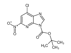 tert-butyl 7-chloro-5-nitroimidazo[4,5-b]pyridine-3-carboxylate 878011-44-0