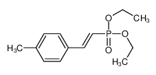 1-(2-diethoxyphosphorylethenyl)-4-methylbenzene 87750-65-0