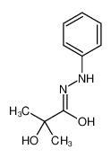 2-hydroxy-2-methyl-N'-phenylpropanehydrazide 15421-39-3