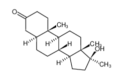 17α-甲基雄甾-17β-醇-3-酮