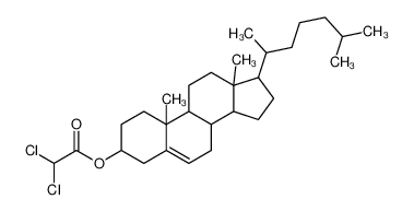 [10,13-dimethyl-17-(6-methylheptan-2-yl)-2,3,4,7,8,9,11,12,14,15,16,17-dodecahydro-1H-cyclopenta[a]phenanthren-3-yl] 2,2-dichloroacetate 78406-12-9