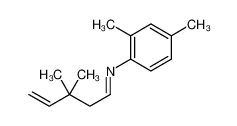 88019-84-5 N-(2,4-dimethylphenyl)-3,3-dimethylpent-4-en-1-imine
