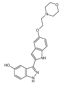 854638-37-2 structure, C21H22N4O3