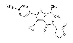 1219017-45-4 structure, C21H22N4O3