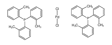 40691-33-6 二氯双(三邻甲苯膦)合钯(II)