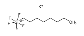 65599-39-5 structure, C8H17F5KSi-