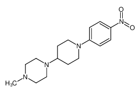 1-甲基-4-[1-(4-硝基苯基)-4-哌啶基]哌嗪