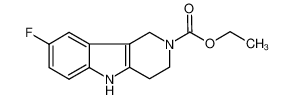 58038-66-7 ethyl 8-fluoro-1,3,4,5-tetrahydropyrido[4,3-b]indole-2-carboxylate