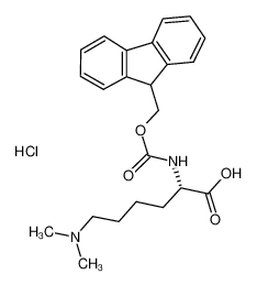 (2S)-6-(dimethylamino)-2-(9H-fluoren-9-ylmethoxycarbonylamino)hexanoic acid,hydrochloride 252049-10-8