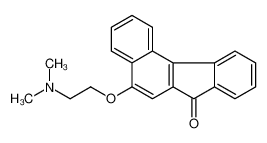 5-[2-(dimethylamino)ethoxy]benzo[c]fluoren-7-one 78250-23-4